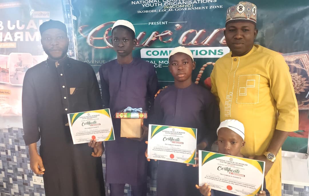 Students gathered together at school